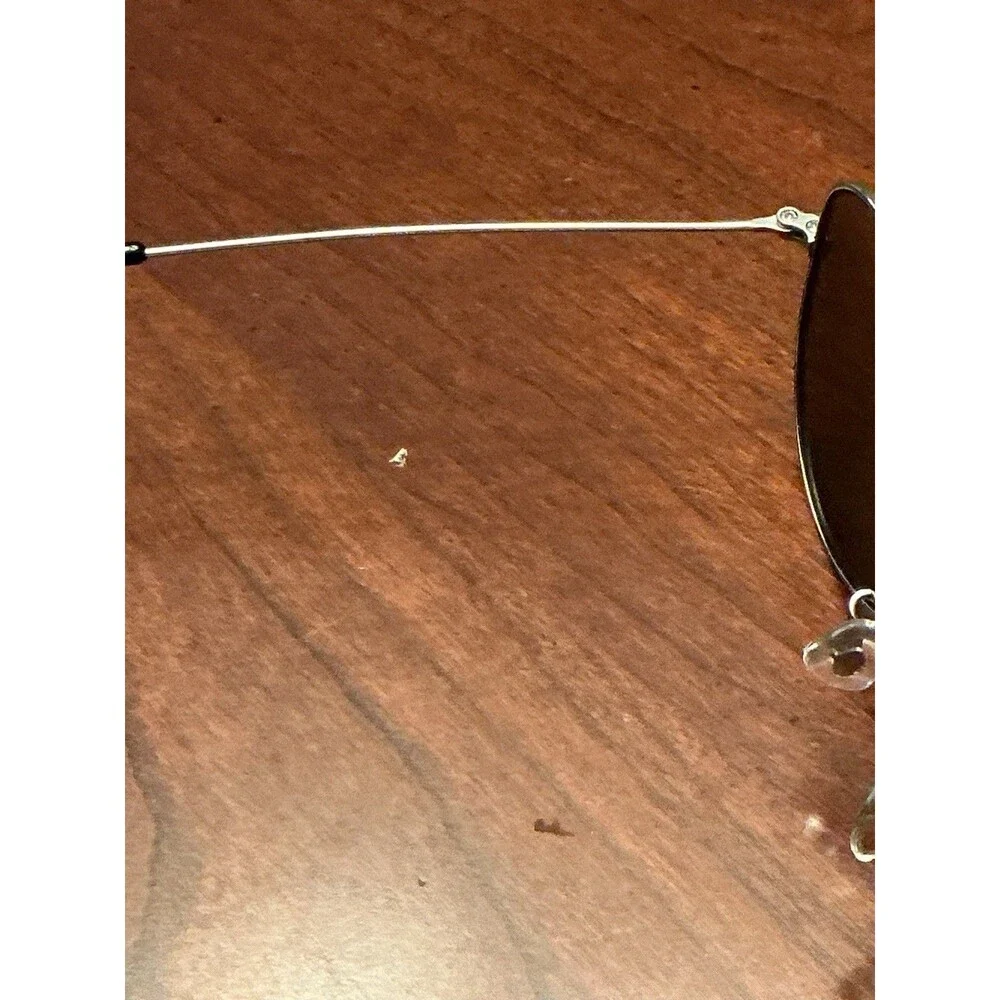 Ray-Ban RB3025 Aviator Silver Frame Custom Silver Lenses 58mm (16)